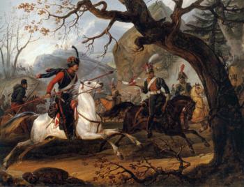 賀拉斯 貝內特 Napoleonic battle in the Alps 賀拉斯 貝內特 Napoleonic battle in the Alps